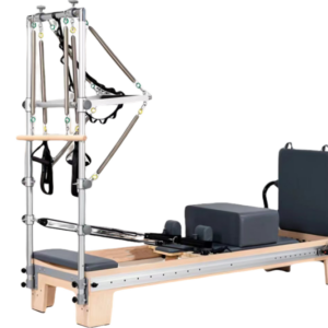 Top Full Track Maple Pilates Reformer with Tower - Studio Grade